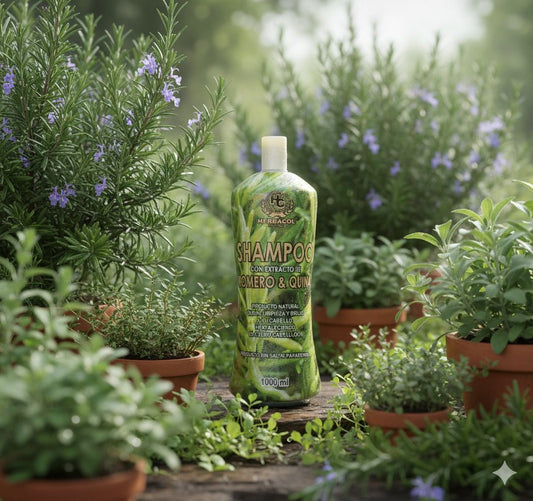SHAMPOO DE ROMERO Y QUINA 1000ML
