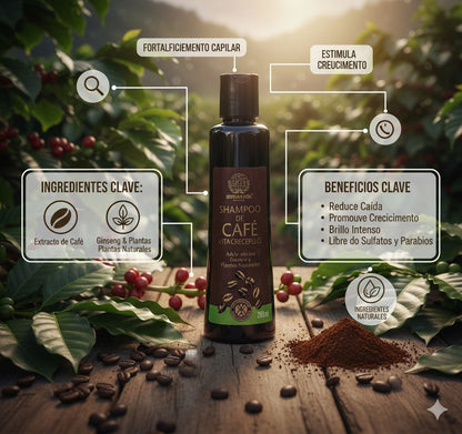 SHAMPOO DE CAFÉ VITA-CRECEPELO 240ML