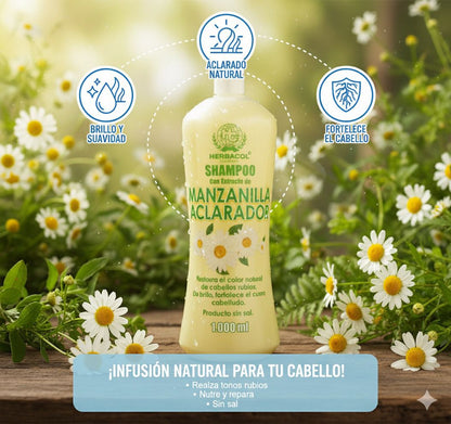 SHAMPOO MANZANILLA ACLARADOR
